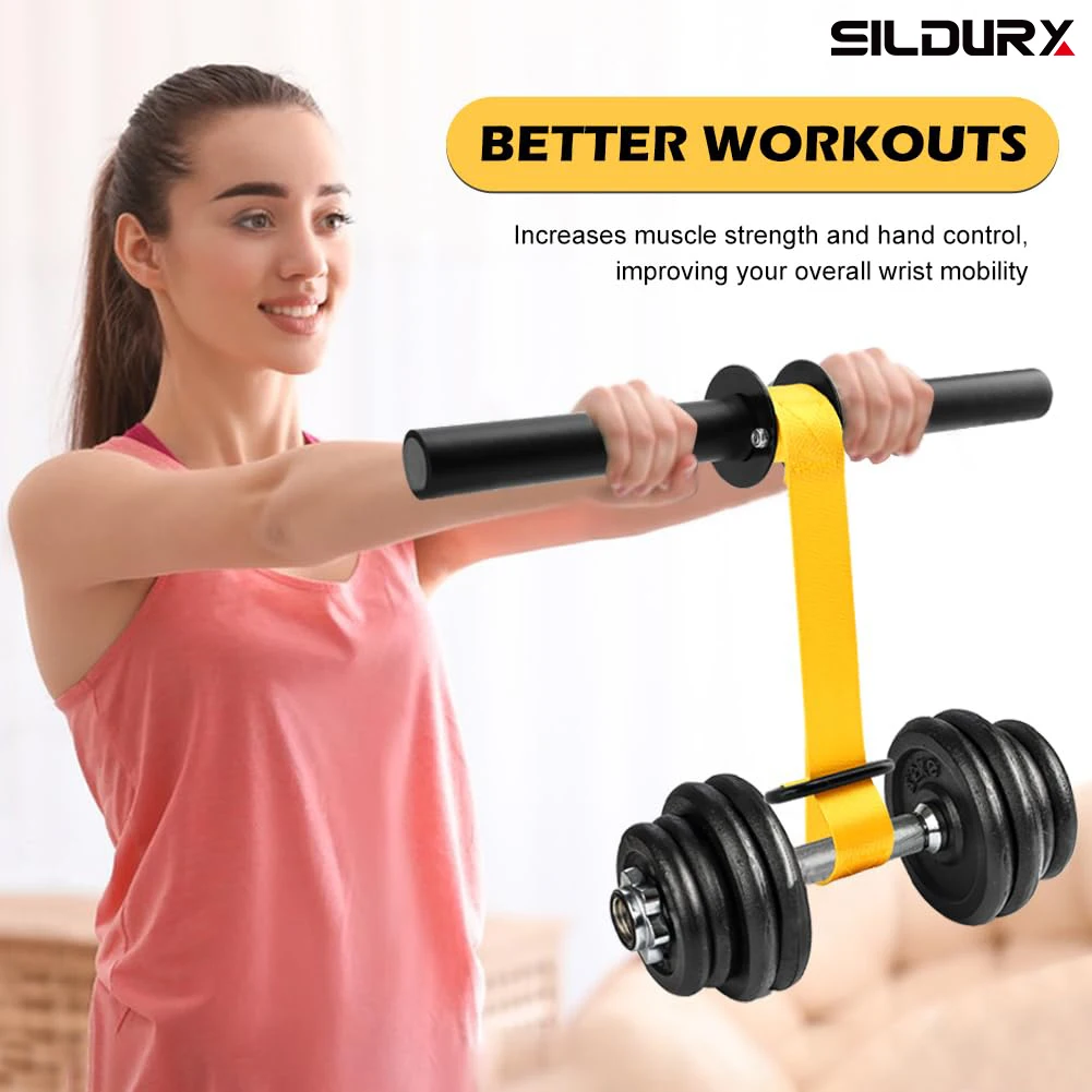 

Forearm Trainer Adjustable Resistance Band Portable for Home Gym Ergonomic Hand Grip Strengthener Indoor Outdoor for Men & Women