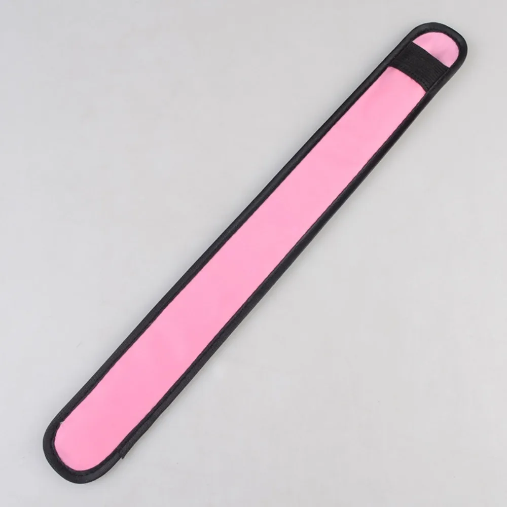 Polyester LED Armband Snap Slap Design LED Lighted Glow Wristband Elastic Strap High Visible Light Up Ankle Band Cycling Safety