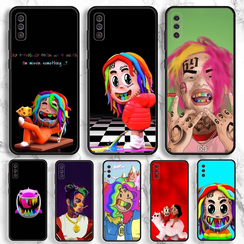 6ix9ine Tekashi69 Rapper Phone Case For Samsung Galaxy A13,A21s,A22,A31,A32,A52,A53,A71,A80,A91 Soft Black Phone Cover