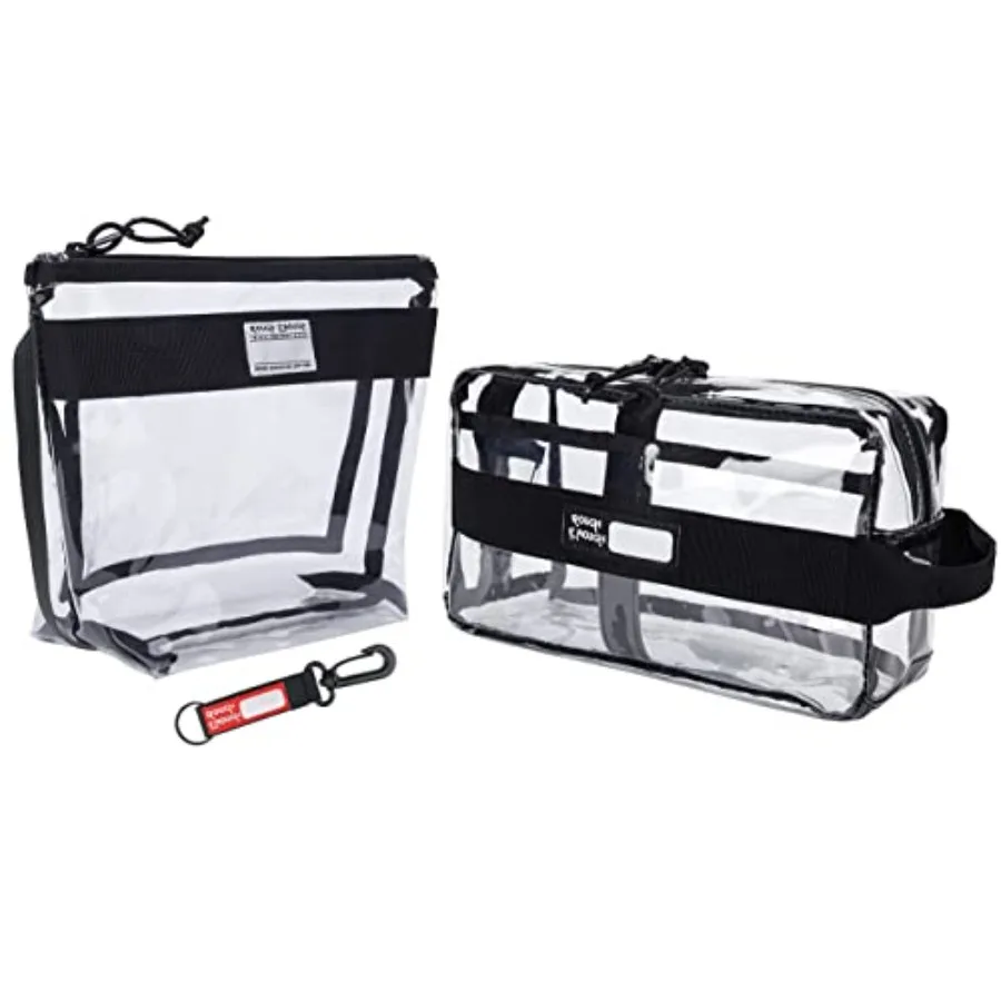 

Прочные прозрачные косметички для путешествий, сумки для туалетных принадлежностей и косметики, одобренные TSA, для мужчин и женщин