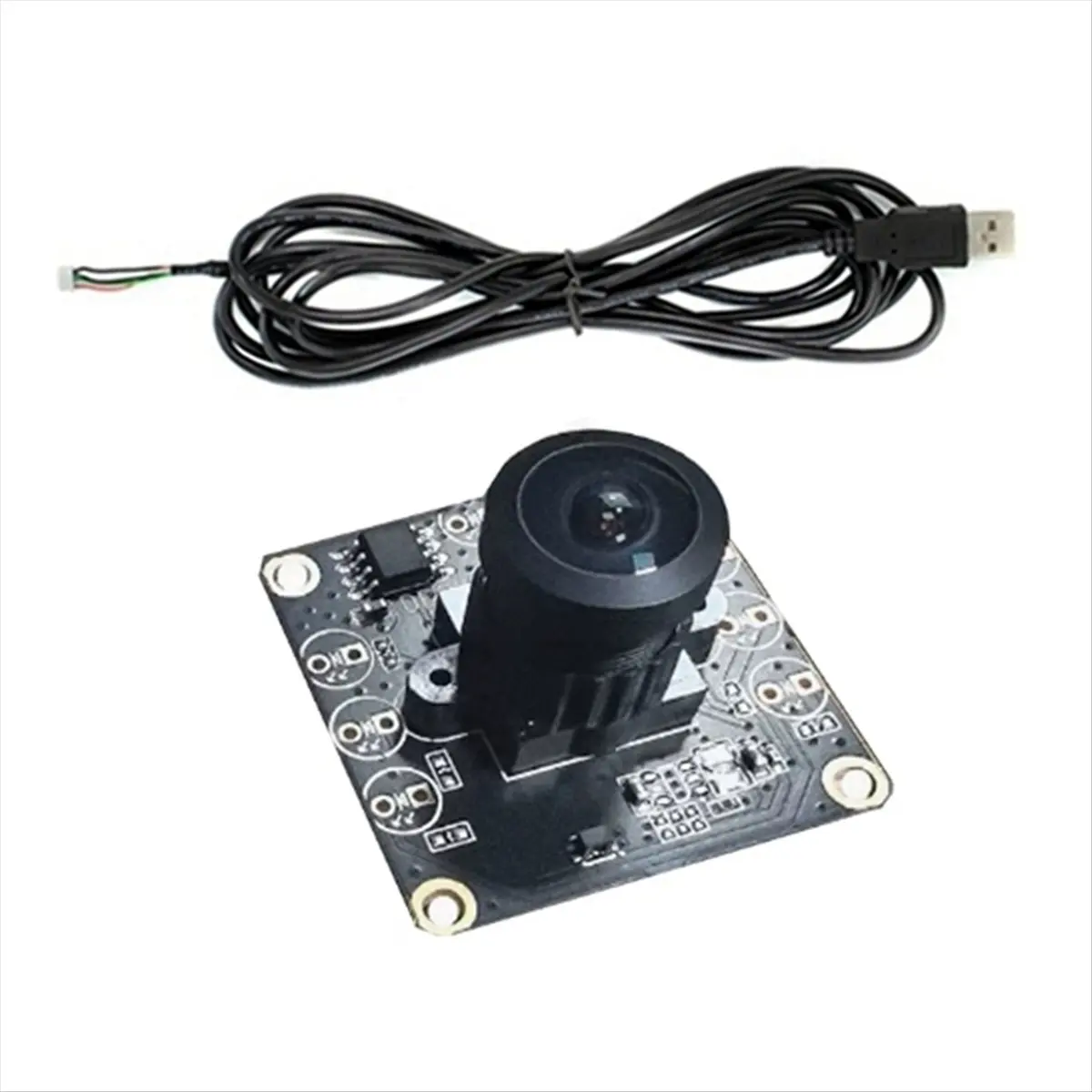 A14M OV9732 USB Camera Module Board 160 Degree 32x32mm Face Recognition Image Acquisition for Camera 60CM Cable