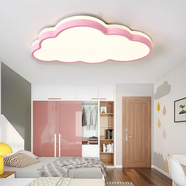 

Modern LED Living Room Lamps Nordic Lustre Bedoom Children Room Cartoon cloud Ceiling Lamps Simple and creative lamps