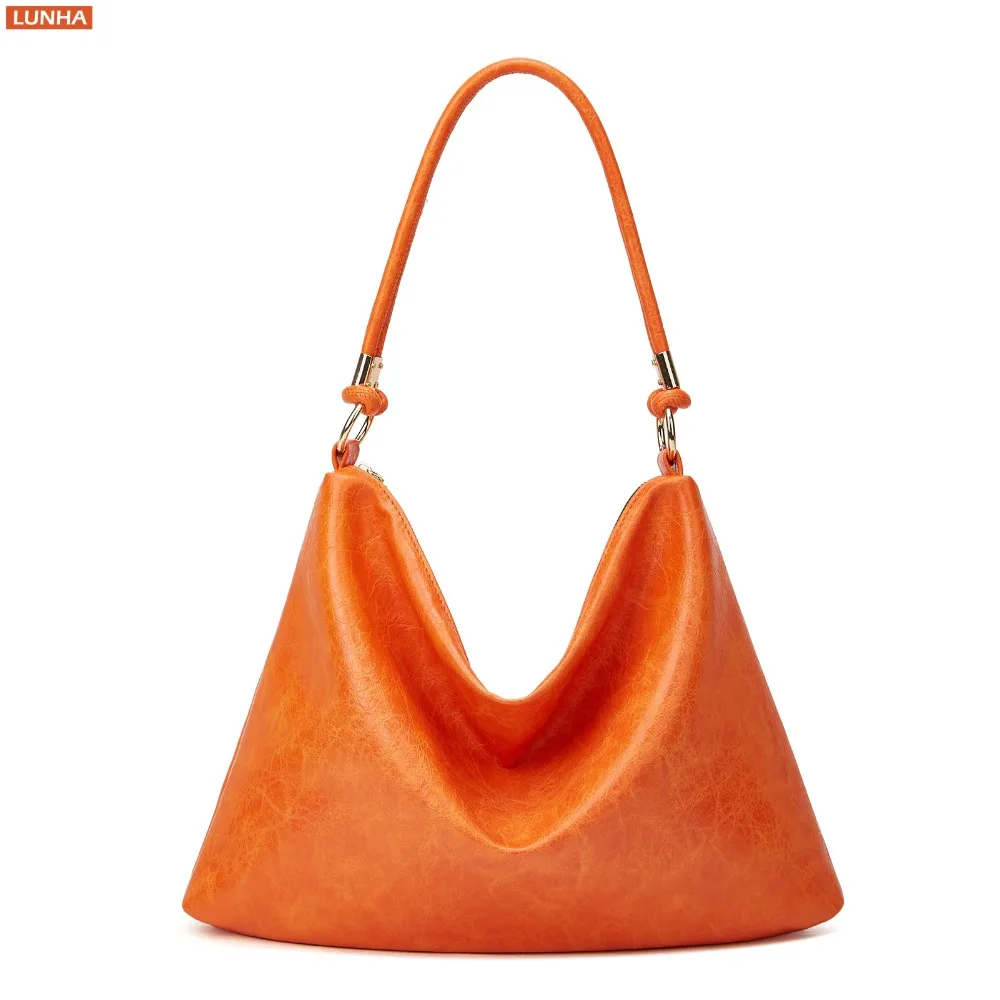 

Women's Shoulder Bag Hobo Purse Soft PU Leather Large Capacity Tote Underarm Bags for Ladies Daily Use Luxury Designer Style