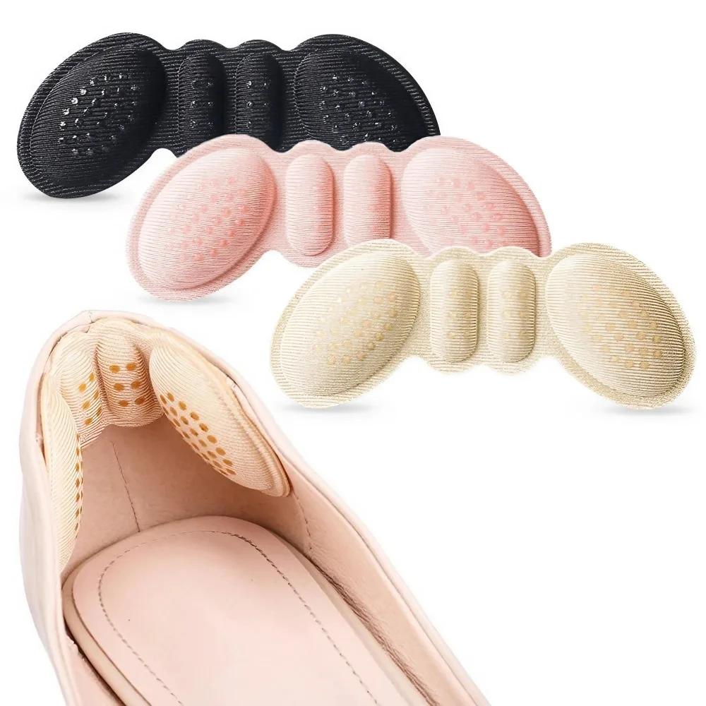 

1 пара стельок для обуви, подушечки для высокого каблука, регулируемый размер, клейкие подушечки для каблука, вкладыш, ручки, защитная наклейка, вставка для облегчения трения