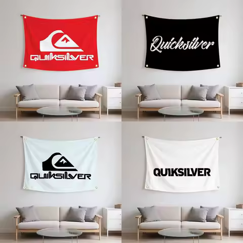 Quiksilvers Flags Room Decor Outdoor Decors Personalized Items Flags For Bedrooms Home Funny