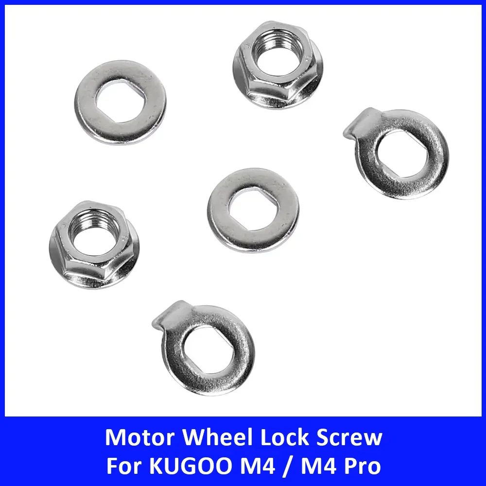 

Motor Wheel Lock Screw for KUGOO M4 M4 Pro Electric Scooter Accessories Engine Wheel Shaft Lock Nut Lock Washer Replacement Part