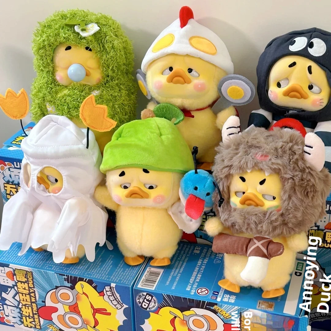 

Upsetduck V3 Upset Duck Born This Way Duck Plush Doll Blind Box Cute Action Figure Toys Kawaii Anime Figures Dolls Toy Gift