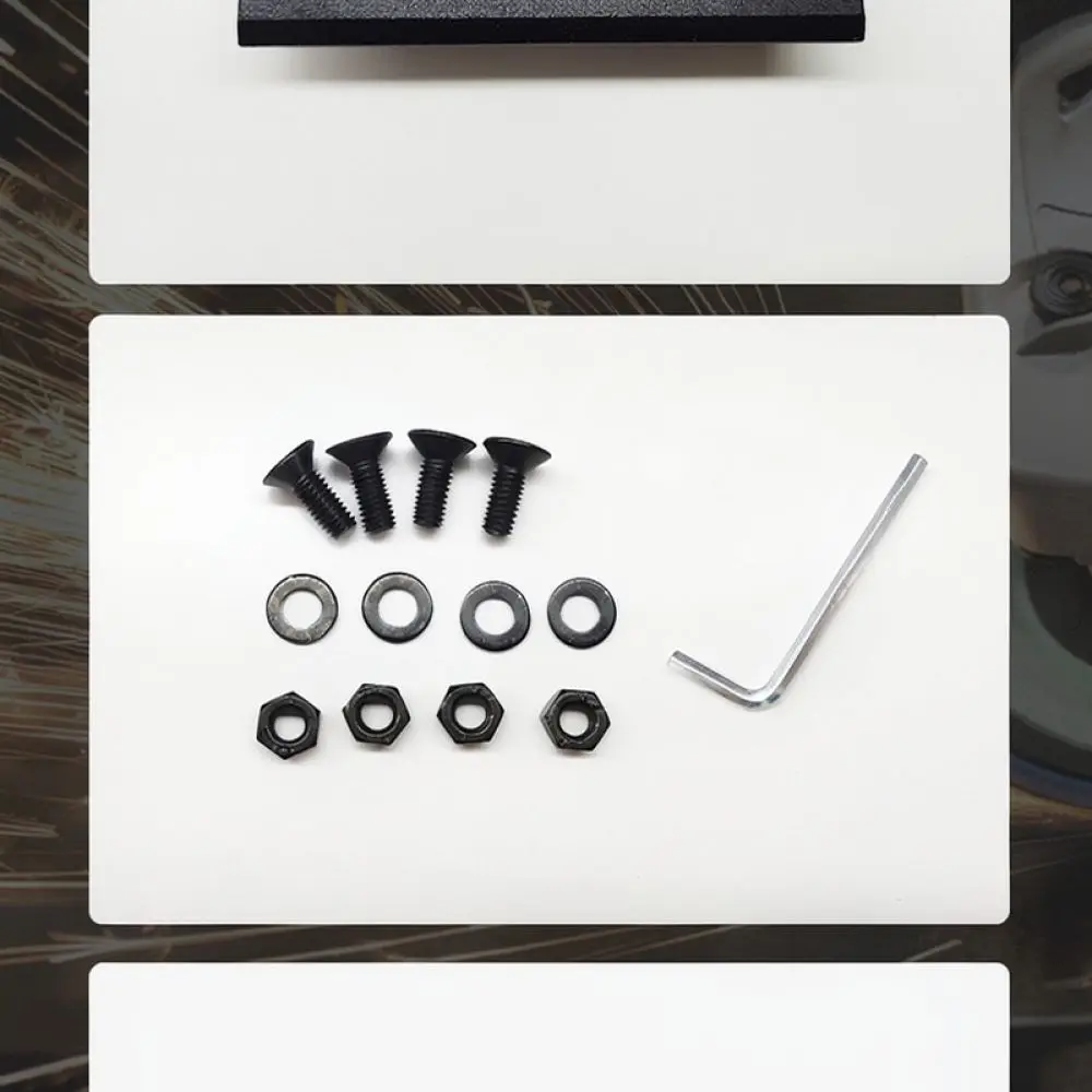 Sliding Barn Door Hardware Track Joiner Carbon Steel Connector Heavy Duty Extension Rail Connector For JianSen Fitting