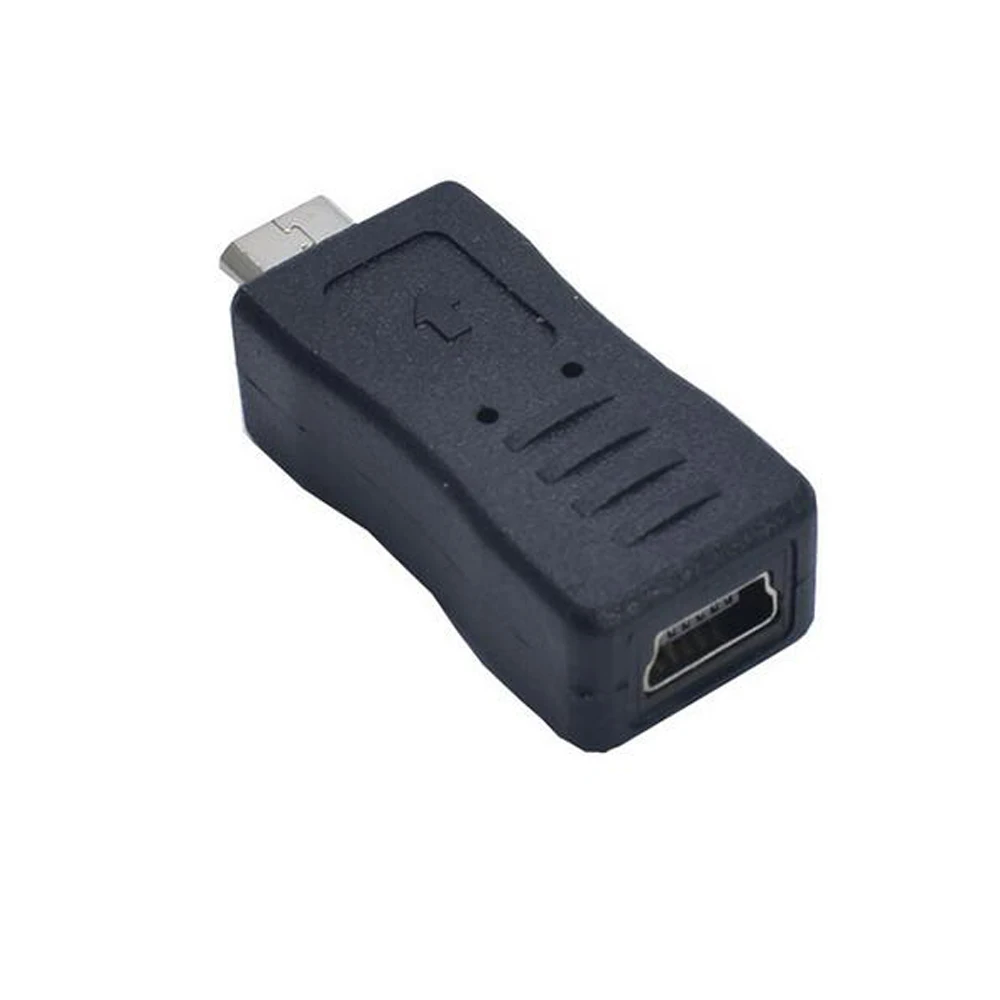 Micro USB Female to Mini USB Male Adapter Charger Adaptor Converter