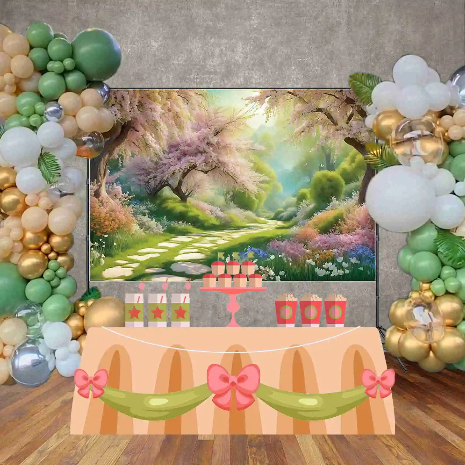 MOON.QG Christmas 2025 Photography Background Xmas Tree Window New Year Photozone Backdrop Children Studio Photocall Accessories