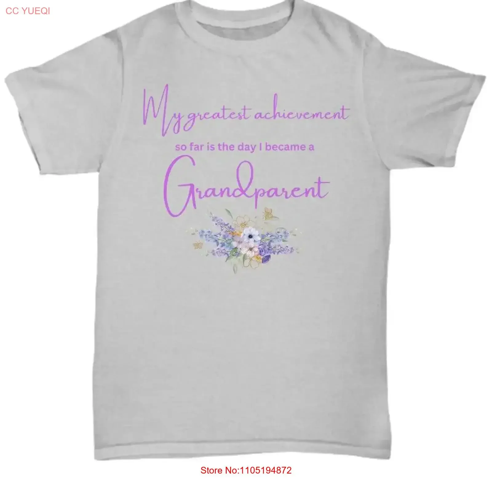 تي شيرت للجدة الحلوة أو الجد أعظم الإنجاز حتى الآن هو اليوم الذي أصبحت عتيقًا مغسولًا قليلاً #1