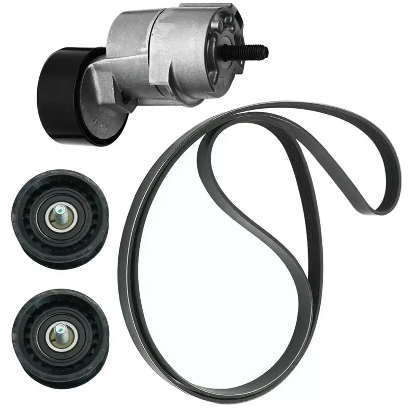 

Precision 1Set Belt Tensioner & Idler Pulley V-Ribbed Belt Kit For Kia 2.0 2.4 L4 06-15 25281-25000 25212-2G760 25287251