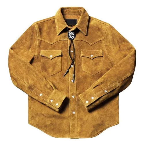 Imagen 2 del producto Primavera y otoño nueva tendencia de moda Color sólido Retro cálido camisa de manga larga hombres deportes sueltos camisa de alta calidad de gran tamaño