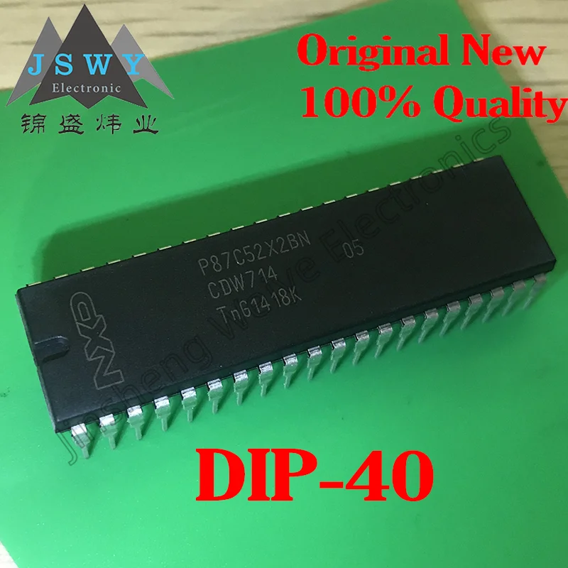 

1~50PCS Free Shipping P87C52X2BN P87C52X2 Direct Plug DIP-40 Embedded Microcontroller IC Brand New In Stock Fast Delivery