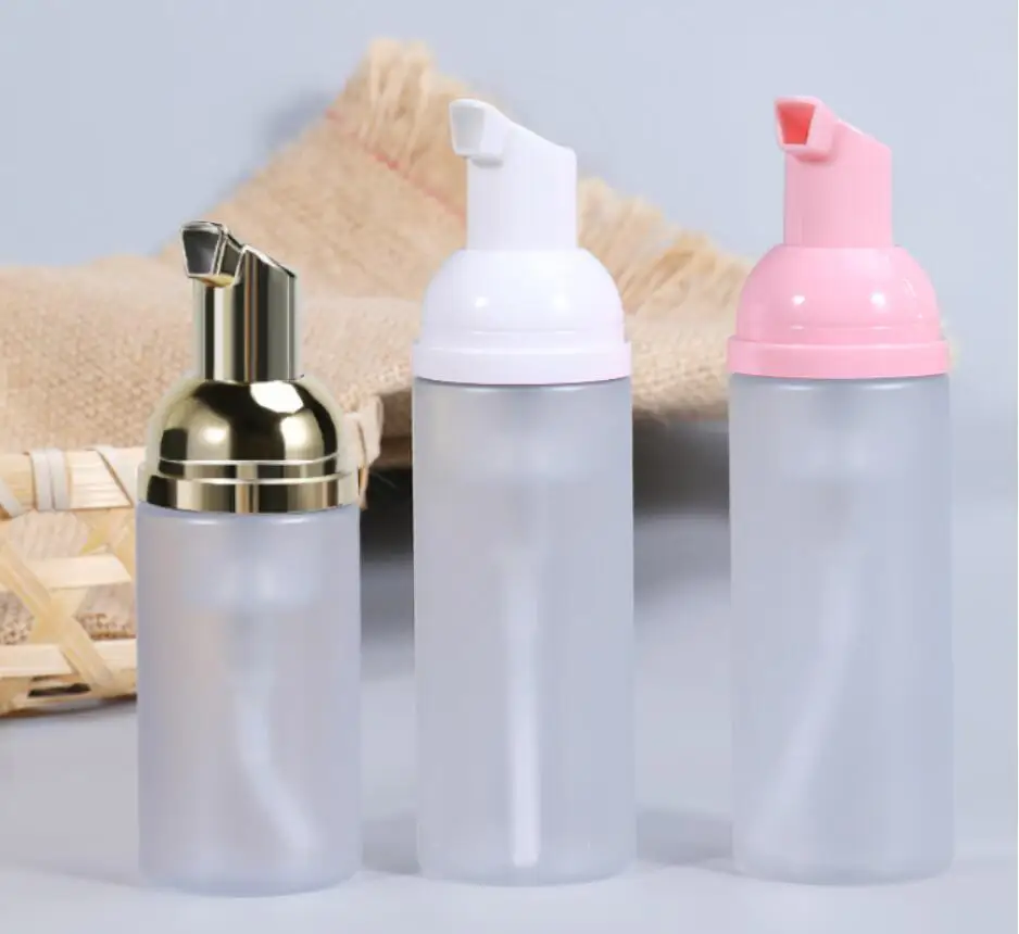 

30ml50ml frosted plastic PET BOTTLE facial cleaning gel hand washing essence lotion emulsion foaming skin care cosmetic packing