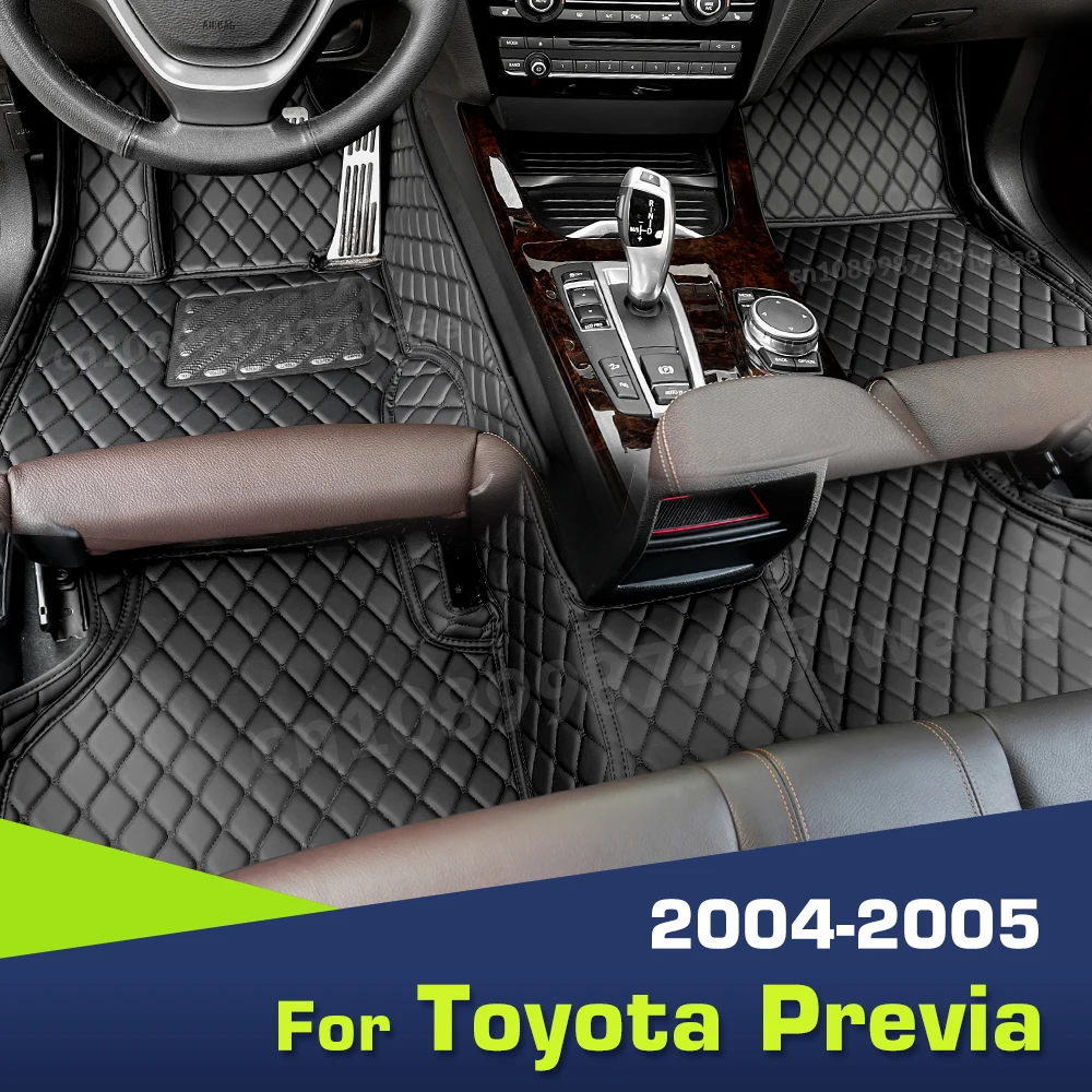 

Автомобильные коврики для Toyota Previa 2004 2005, индивидуальные автомобильные подкладки для ног, аксессуары для интерьера