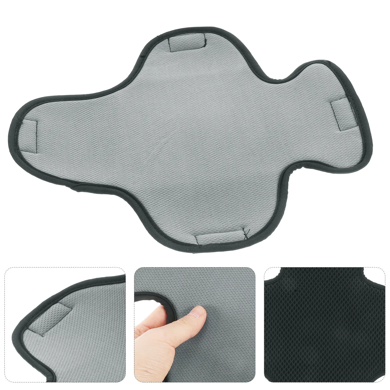 

Sweat Absorbing Breathable Liner Pad Foldable Sponge Cushion for Motorcycle Electric Bike Bicycle Helmets Inner Padding