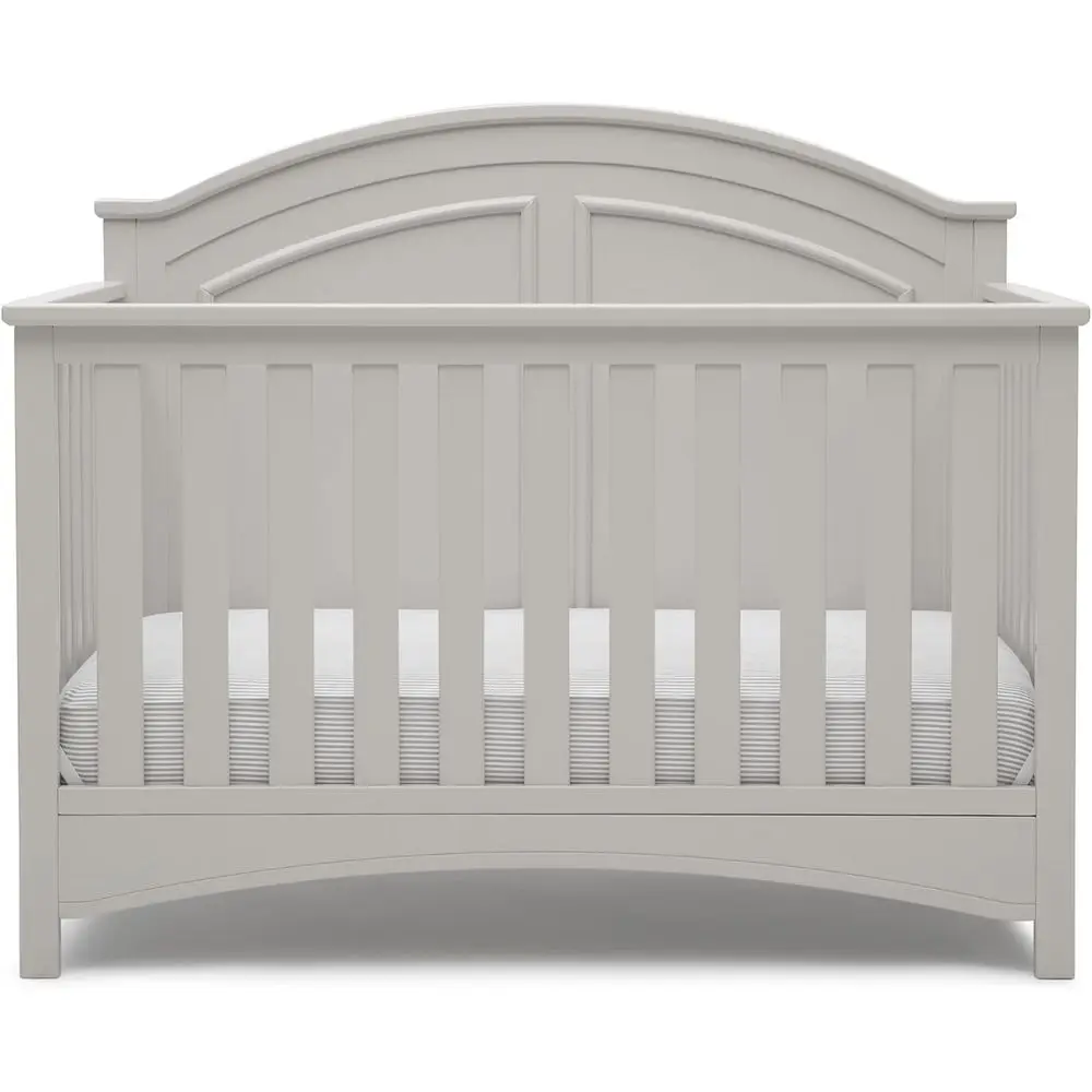 

Perry 6-in-1 Convertible Crib - Greenguard Gold Certified, Moonstruck Grey