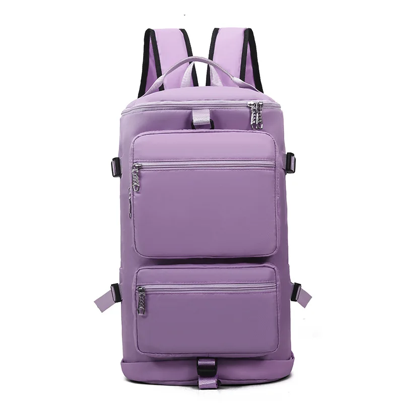 New Large-Capacity Multi-Purpose Backpack, Waterproof, Dry And Wet Separation Travel Bag, Sports Yoga Fitness Bag