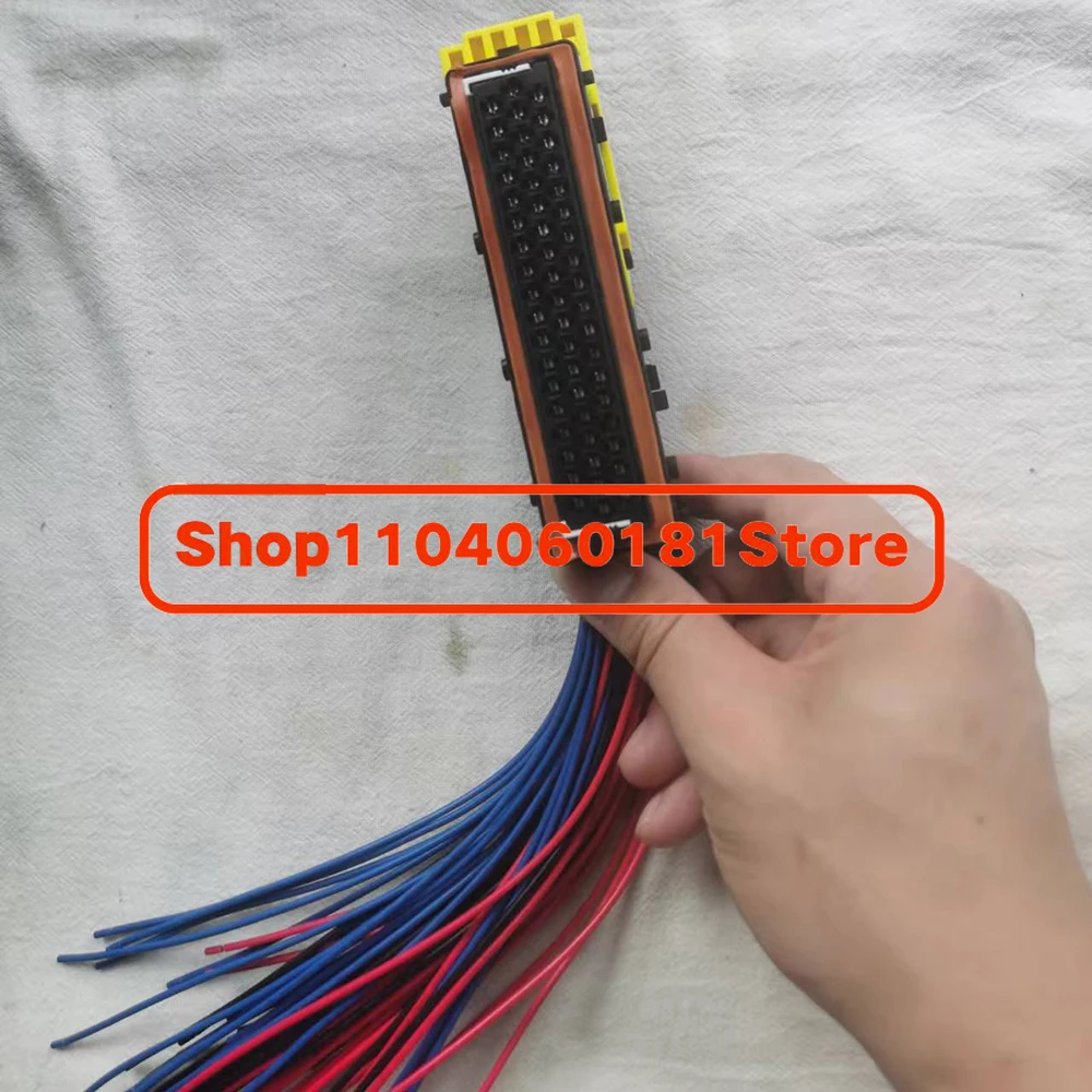 55P السكك الحديدية المشتركة موصل لوحة الكمبيوتر ECU المقبس حاقن السيارات وحدة التوصيل مع الأسلاك تسخير #2