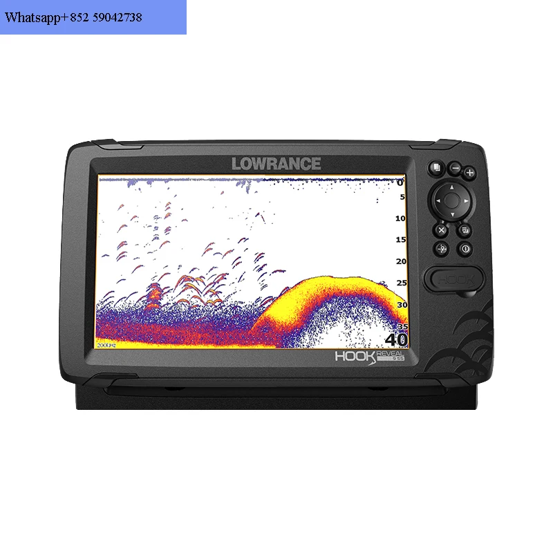 LOWRANCE Lawrence HOOK marine fish detector 7X high-definition sonar raft fishing route sub sea fishing detector