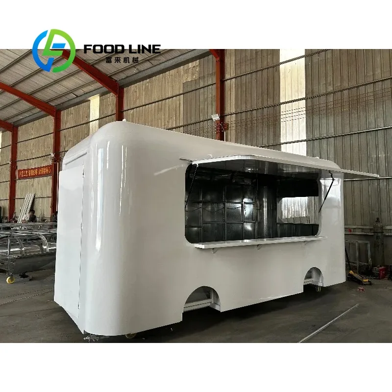 

Customized Fully Equipped Mobile BBQ Taco Coffee Ice Cream Food Trailer Commercial Catering Cart for Restaurant Business