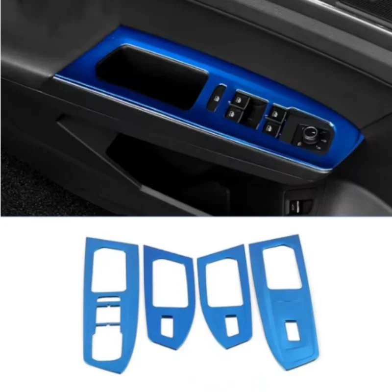 

Car Parts Door Window Glass Panel Armrest Lift Switch Button Trim Frame For VW Volkswagen Teramont Atlas 2017 2018 2019 2020