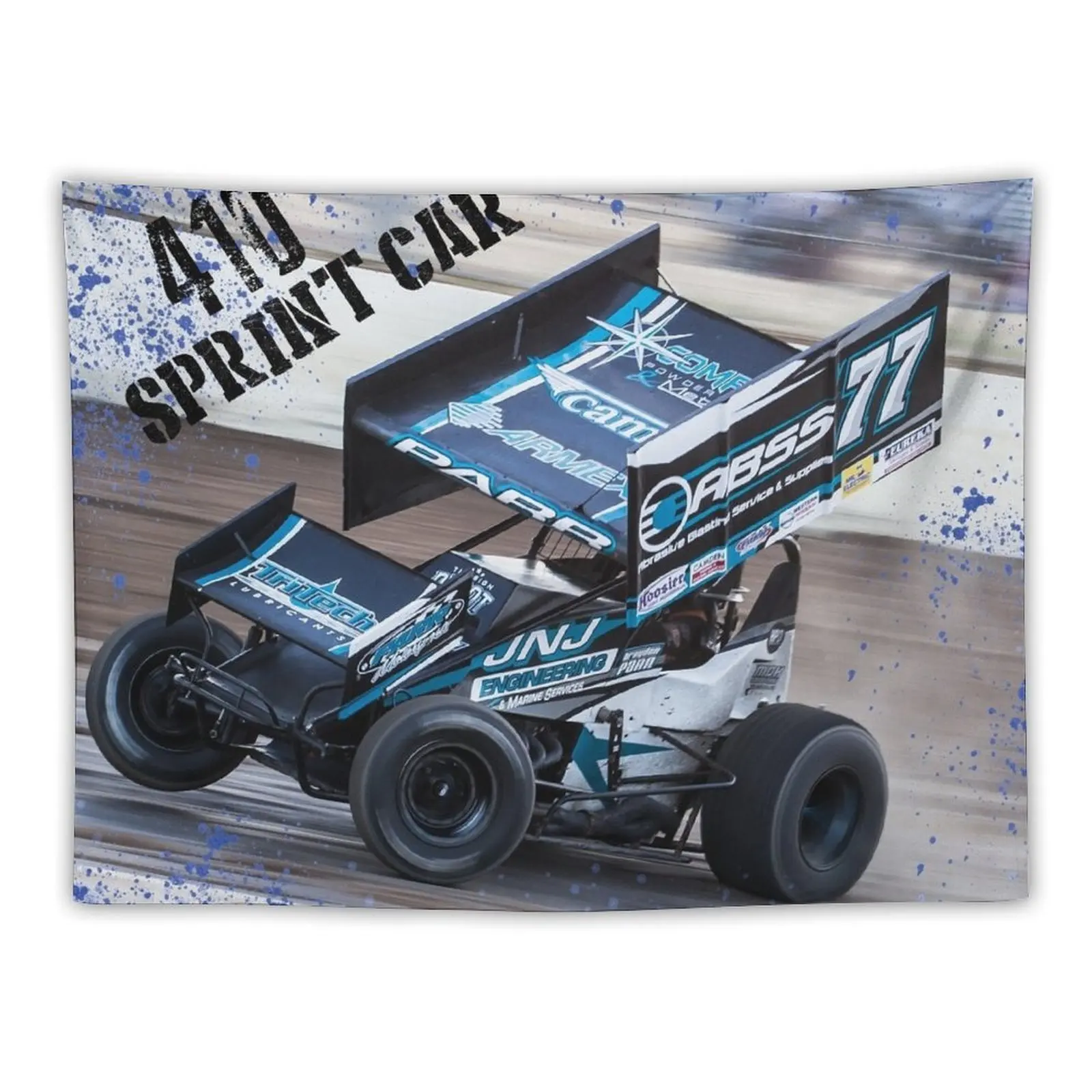 

Big 410 Sprint Car Tapestry Aesthetic Room Decorations Decorations For Your Bedroom Decoration Wall Tapestry