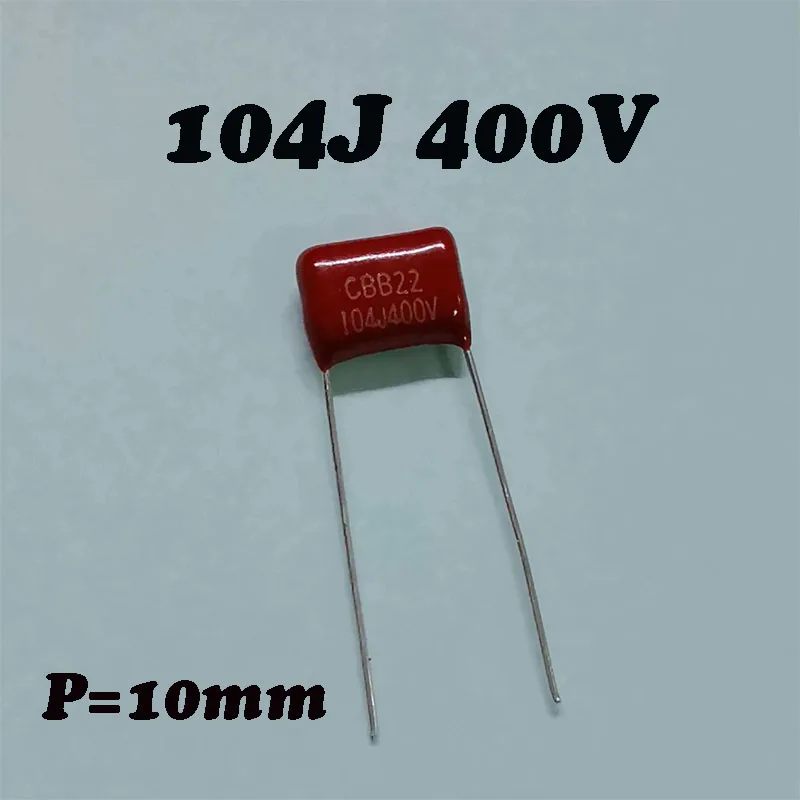 CBB22 104J400V P=10mm brand new and original capacitance 400V104J