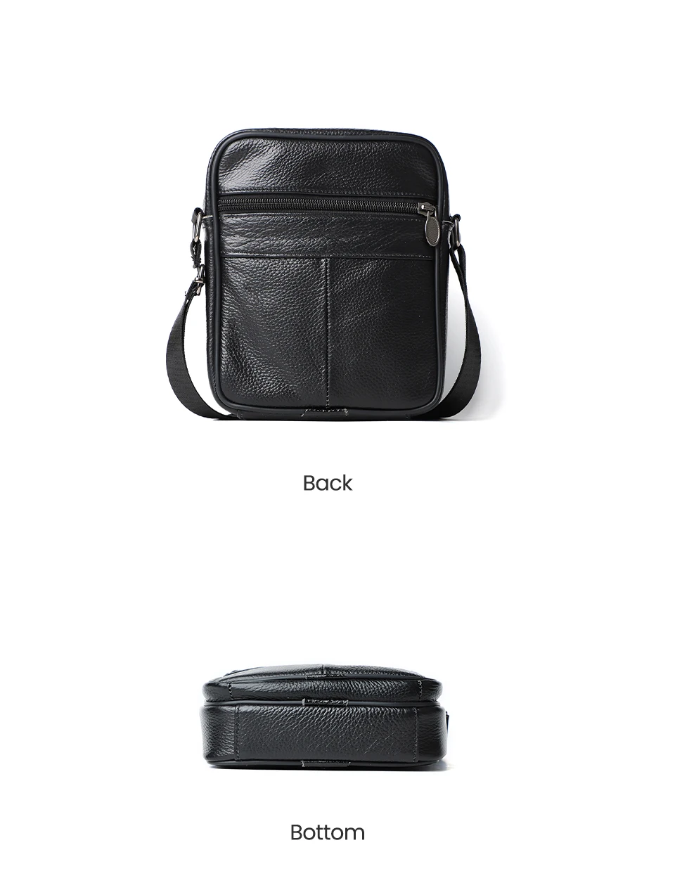 JOYIR Echtes Leder Männer Umhängetaschen Trendy Casual Schulter Tasche für Männer Hohe Qualität Messenger Sling Taschen Satchel Tasche – Detail 5