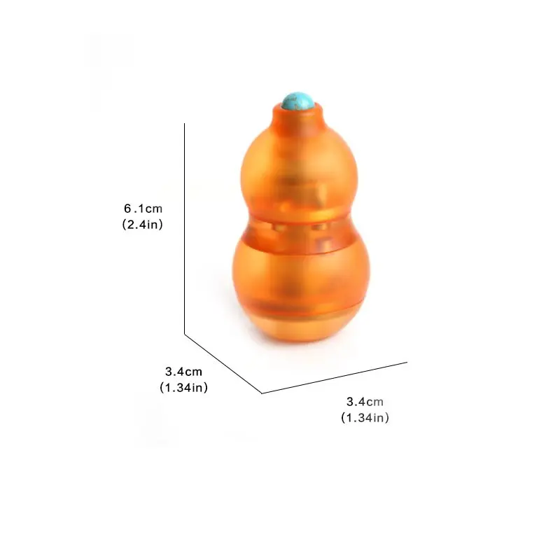 Pmma calabaza Fidget juguete EDC calabaza de la suerte Spinner de la yema del dedo juguete multifuncional personalizado para aliviar el estrés juguete para TDAH juguete de oficina