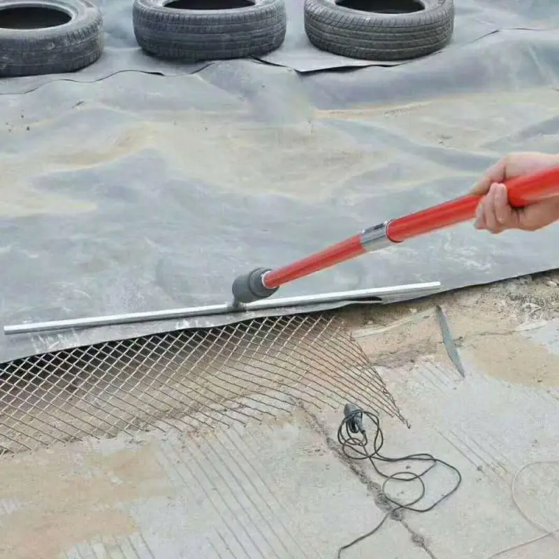 Geomembrane leak detector