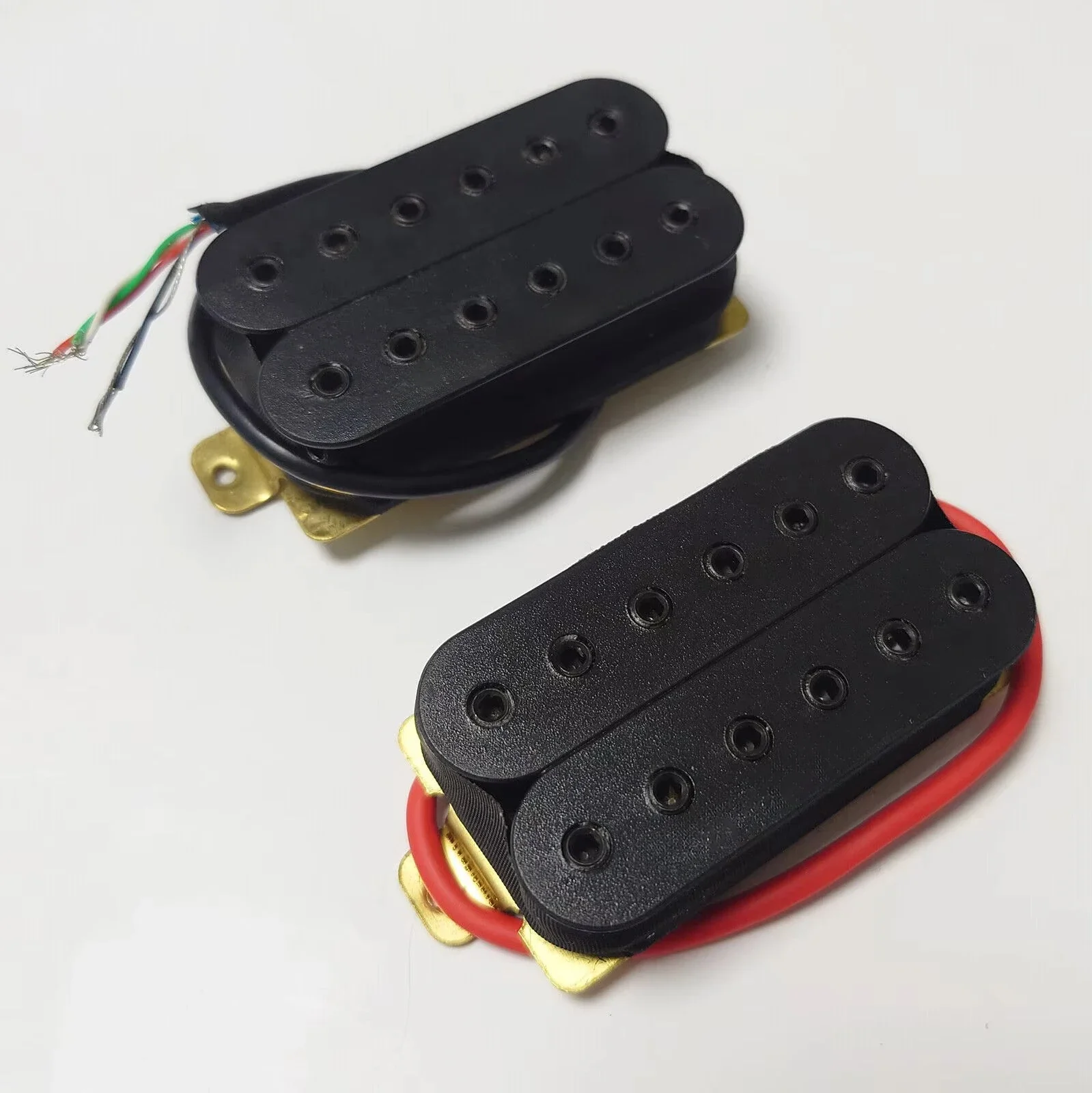 Captadores humbucker de guitarra lp sg com cablagem de interruptor 1v1t 4c para peças de reposição de guitarra lp sg