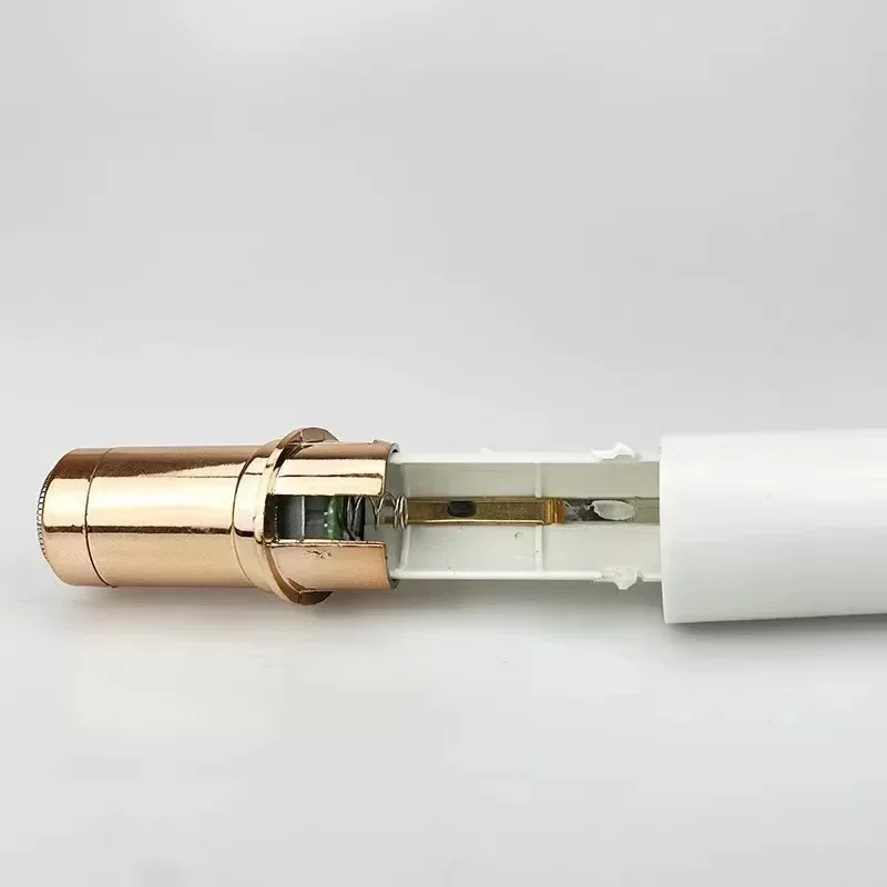 آلة إزالة الشعر الكهربائية الصغيرة، أداة تشذيب الحواجب، مزيل شعر الأنثى، آلة إزالة شعر الوجه الصغيرة #4