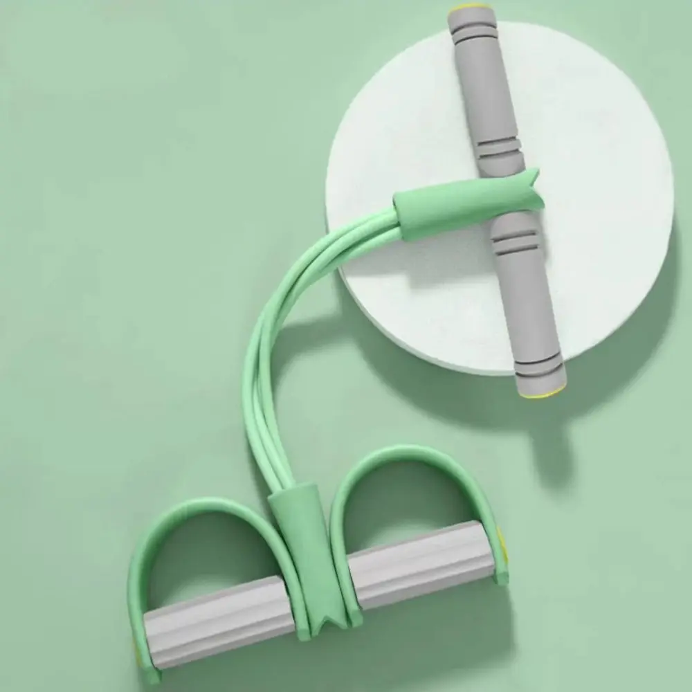 

Multifunction 4-Tube Yoga Pedal Puller Rubber Abdominal Exerciser Resistance Band Thicken Elastic Pull Rope Home
