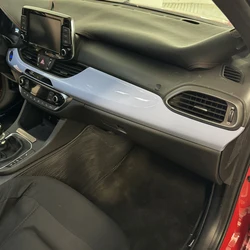 LHD Blue Interior Dashboard Decoration Panel Air Vent Window Button Rearview Mirror Cover Trim For Hyundai Elantra GT Styling