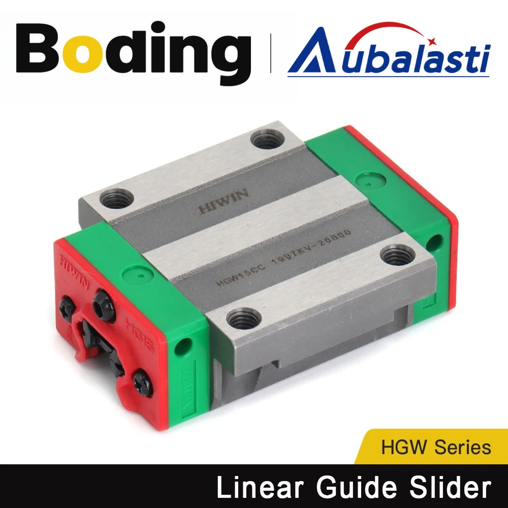

Aubalasti HIWIN Linear Guide Rail Slider HGW15CA 20CA 25CA 30CA Linear Rail Linea Bearing for Engraving and Cutting Machine
