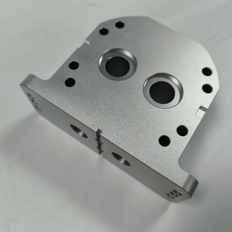 

Precision Custom CNC Machining Parts 5-Axis Machining Complex Structural Parts Anodized Aluminum Valve Body Connector Housing