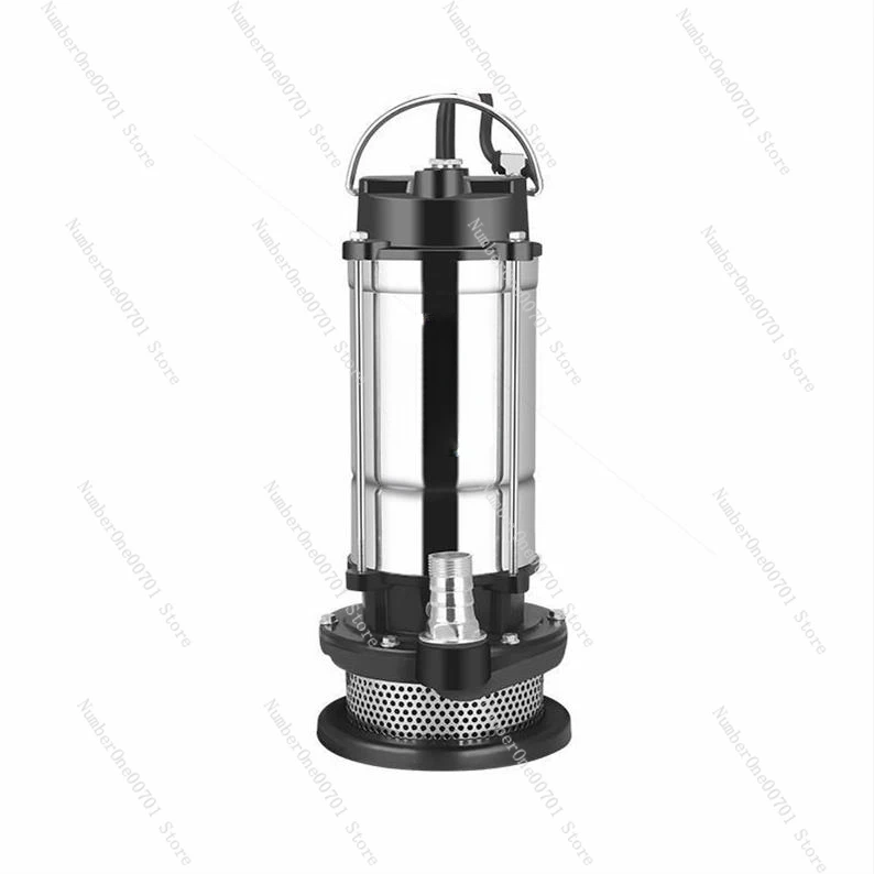 Submersible Pump 220V Sewage Pump Household Pumping Small Pumper High Lift Agricultural Irrigation Sewage