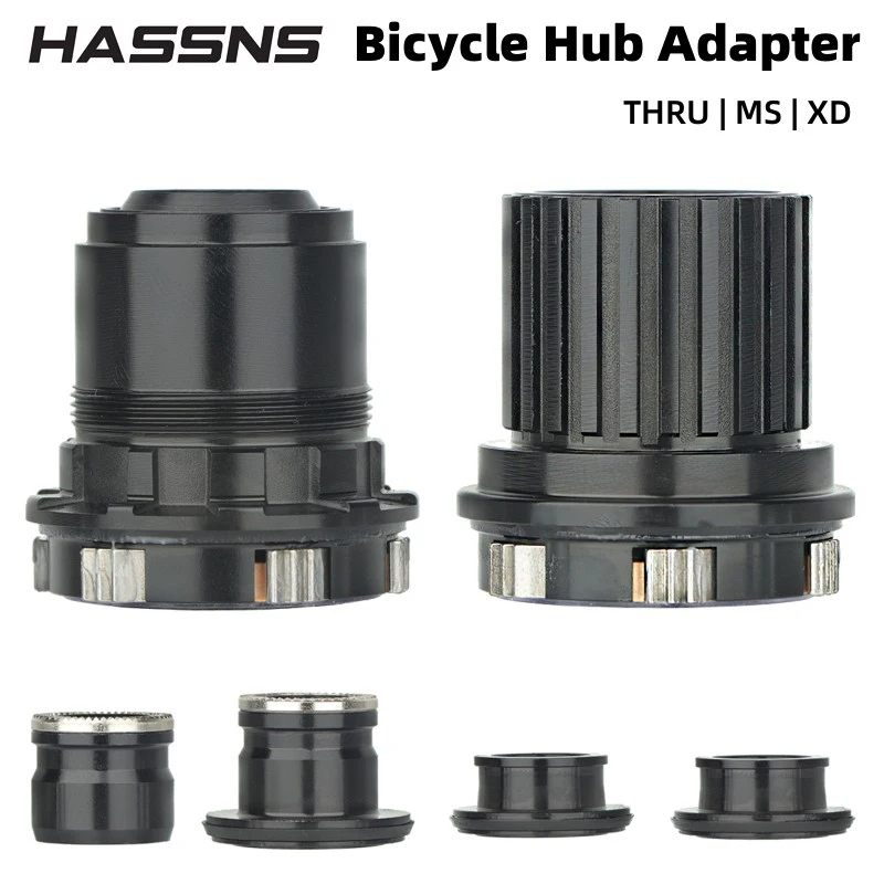 HASSNS-Adaptador de cubo de bicicleta, buje Micro Spline de 8/9/10/11/12 velocidades, tapa pasante HG XD MS, Taki para bicicleta de carretera