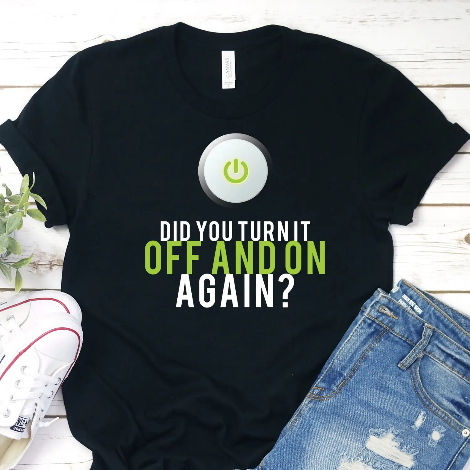 IT Repair T-Shirt, Did You Turn it Off and On Again Shirt, Computer Geek Shirt, Tech Support Gift, Computer Repair Shirt