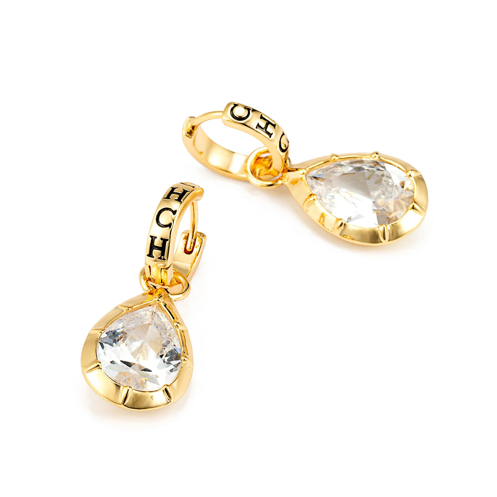 أقراط متدلية على شكل دمعة من CHHC 2026 للنساء، مجوهرات أذن أنيقة على شكل قطرة ماء من الزركون الكريستالي، هدية مضادة للحساسية #5