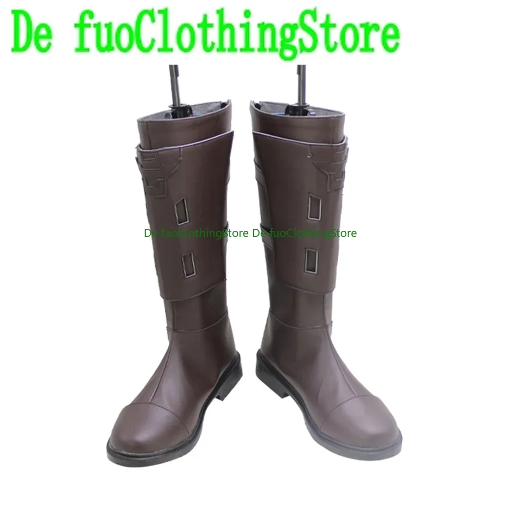 ファイナルファンタジー XIV リアルム・リボーン FF14 サンクレッド コスプレ靴 ブーツ ゲーム アニメ パーティー ハロウィン クリスマス DefuoClothing 靴店