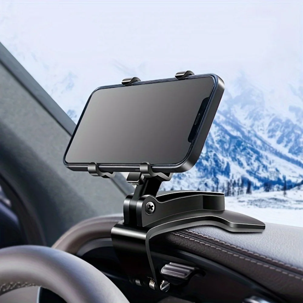 Universal Car Phone Holder Dashboard Phone Holder Easy Clip Mount Stand Cellphone Stand For iPhone Samsung Xiaomi Hanging Holder