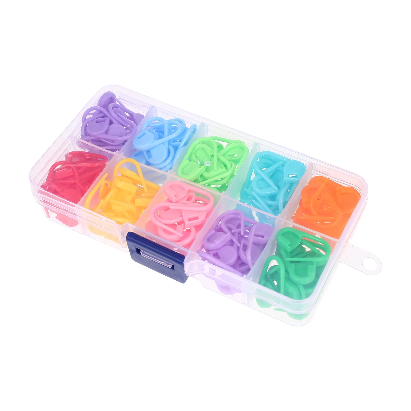 150 Pcs Knitted Crochet Tools Knitting Auxiliary Drawer Stitch Counter Buckles Abs Colorful Maker Markers