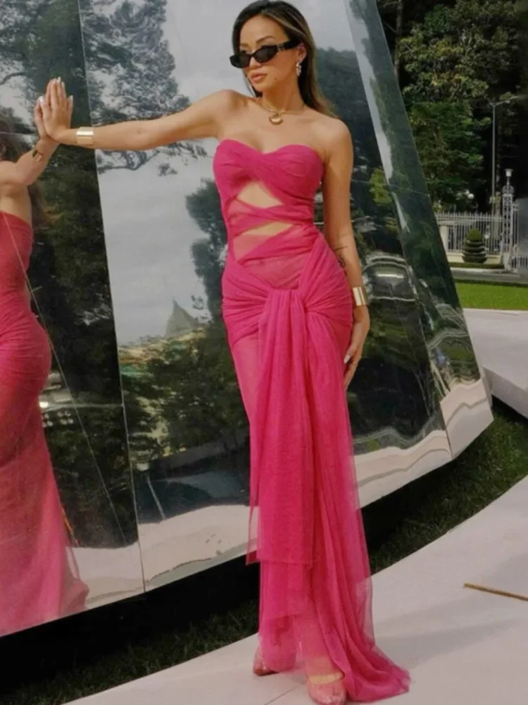 Robe Maxi imprimée sans manches, tunique, robe de plage décontractée pour femmes, Kaftan, Cover-up, printemps-automne, 2024