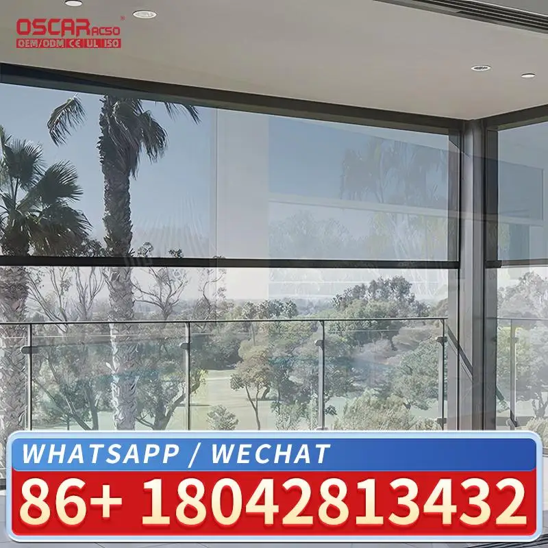 Remote Control App for Manual Blinds Customized Size s Smart Automated Blinds for Home Office Bedroom Rolling Blind