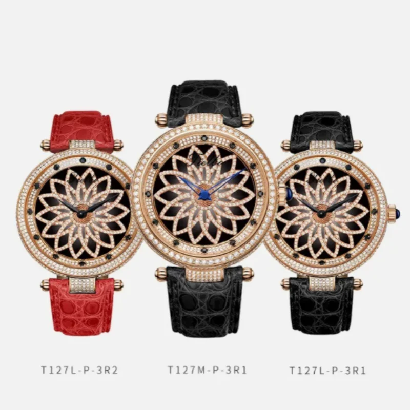1998 The Great Qin Empire blooms 127 temperament men's and women's Swiss quartz light luxury waterproof wrist watch
