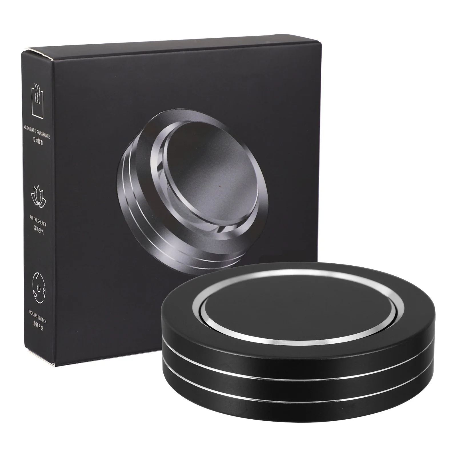 

Aluminum Alloy Car Aroma Diffuser Air Freshener for Auto Lightweight Easy Use Professional Aromatherapy Choice Scented