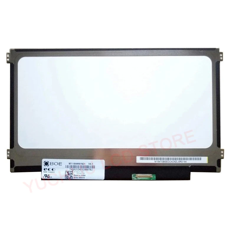 Imagem -03 - Painel de Tela Led para Laptop Edp Slim Apto para Nt116whm-n21 Nt116whm-n12 N116bge-ea2 N116bge-e42 1366x768 11.6 30pin